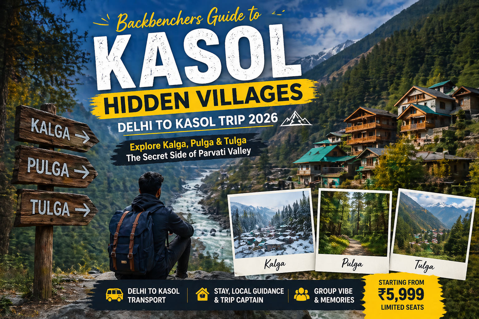 delhi to kasol trip