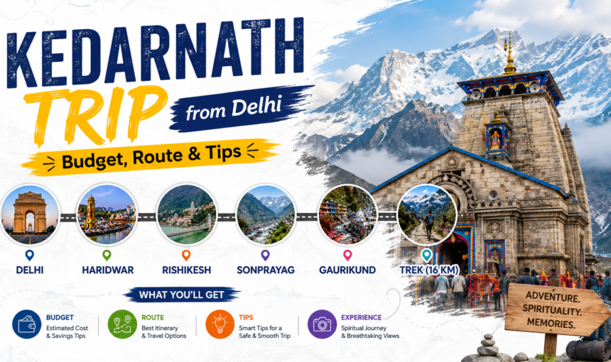 Kedarnath Trip from Delhi – Budget, Route & Tips (Full Guide)
